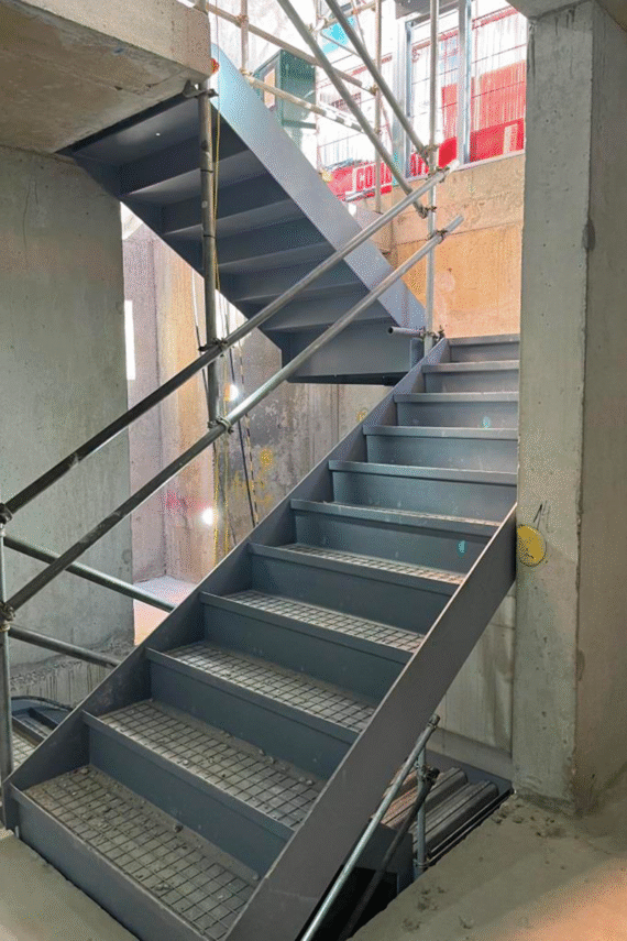 Prefabricated Steel Staircase