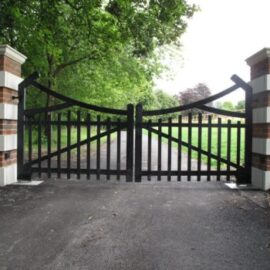 Motorized Steel Gate