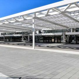 Steel Canopy Structure
