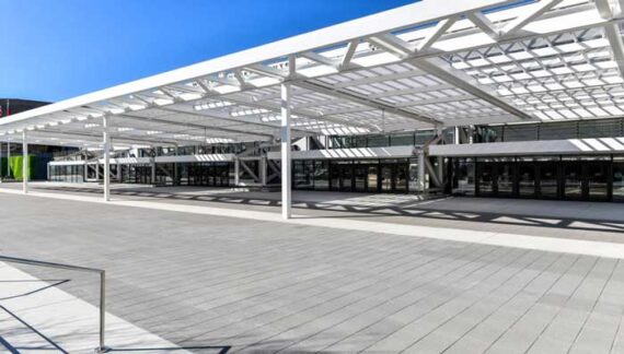 Steel Canopy Structure